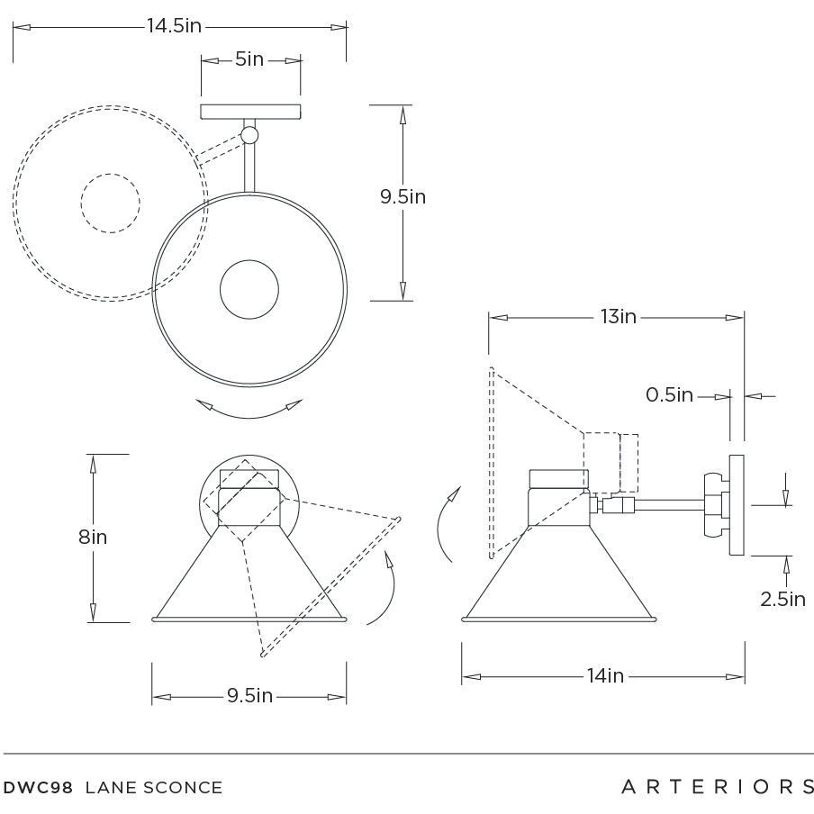 Lane Sconce Wall Light
