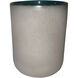 Springdale 8 X 7 inch Hand Blown Art Glass Vase