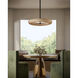 Alora Mood Maris LED 24.13 inch Matte Black Chandelier Ceiling Light