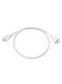 Connectors and Accessories 18 inch White Under Cabinet Connector Cord
