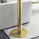 Kelly Wearstler Ebell 65.9 inch 9.4 watt Natural Brass Floor Lamp Portable Light, Integrated LED
