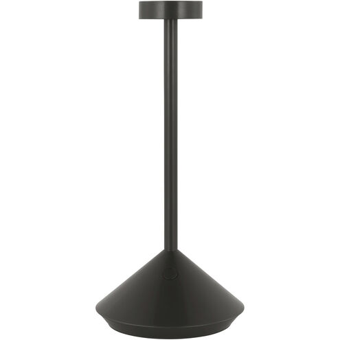 Sean Lavin Moneta 9 inch 2.40 watt Bronze Rechargeable Table Lamp Portable Light, Short
