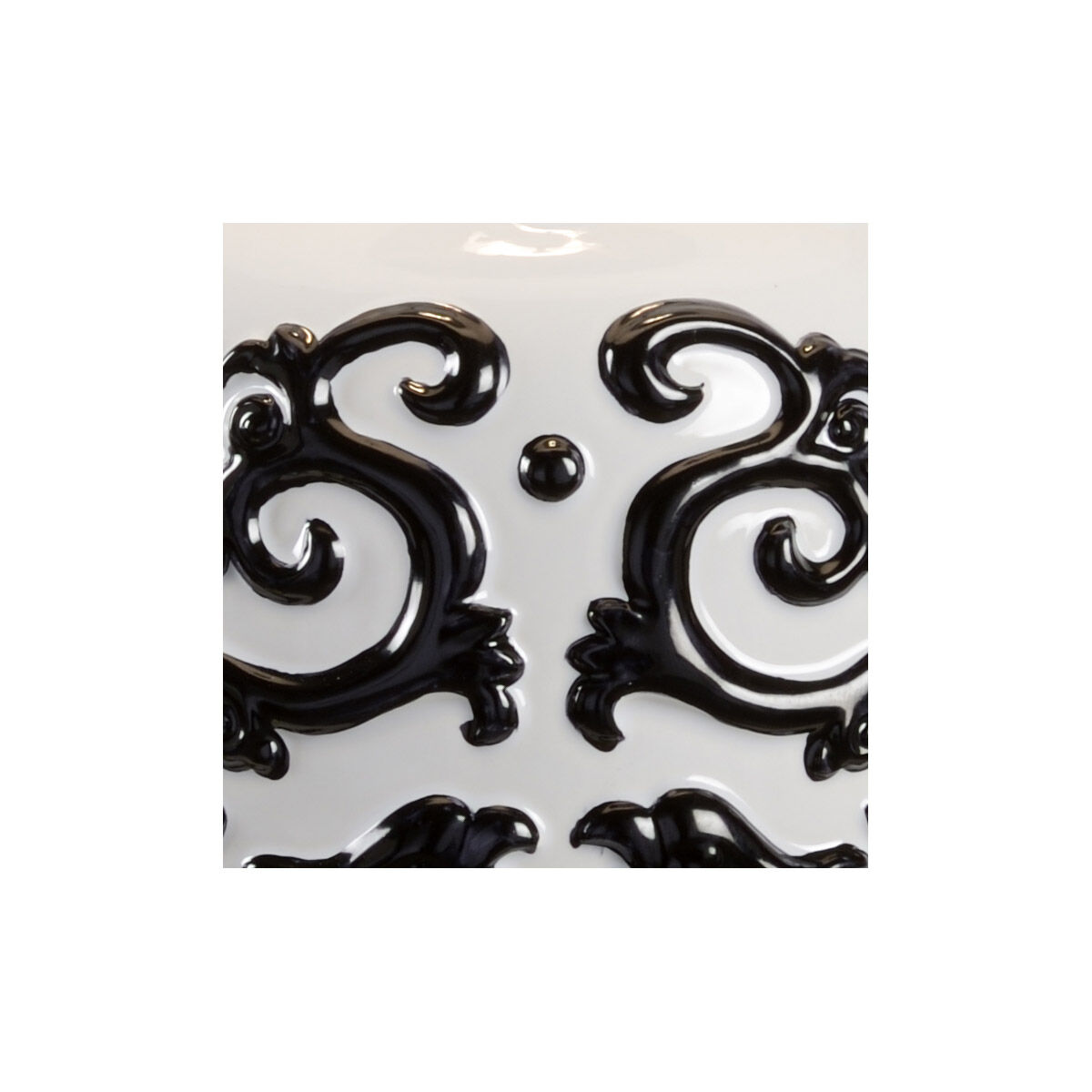 Biltmore 31 inch 100.00 watt Black/White Glaze/Clear Table Lamp Portable Light