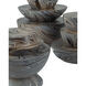 Marbleized Marbleized Gray Stacking Box, Set of 3