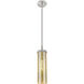 Downtown Urban Lincoln 1 Light 4.5 inch Satin Nickel Pendant Ceiling Light