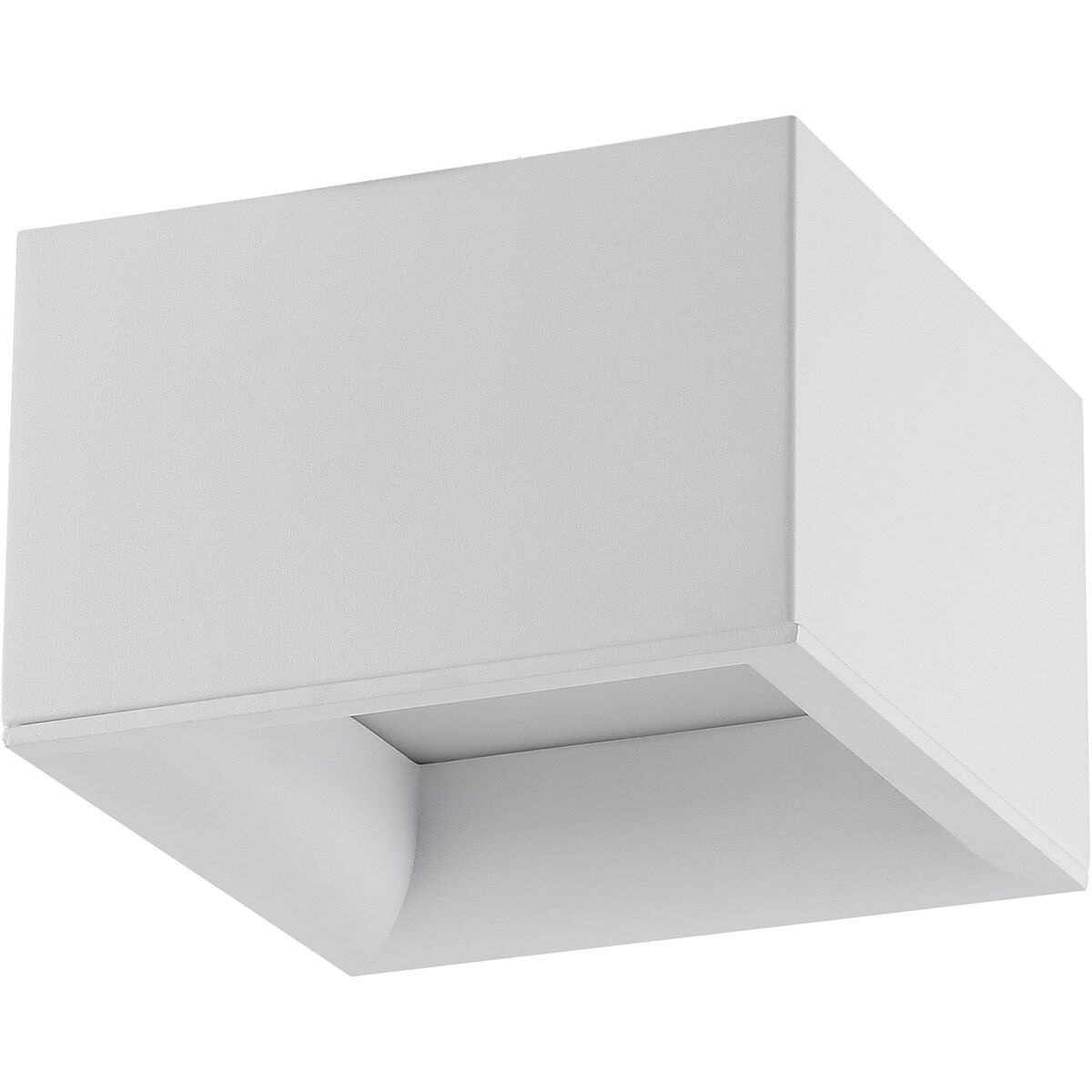 Bloc LED 7 inch White Flush Mount Ceiling Light