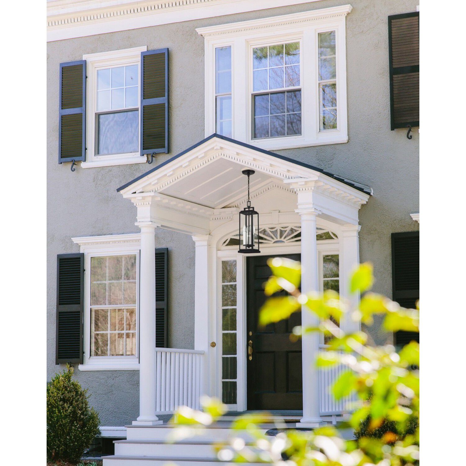 Aspen 4 Light 6.5 inch Matte Black Outdoor Pendant