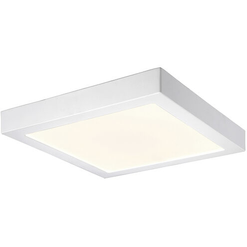 Avon LED 12 inch Satin Nickel Flush Mount Ceiling Light, Medium