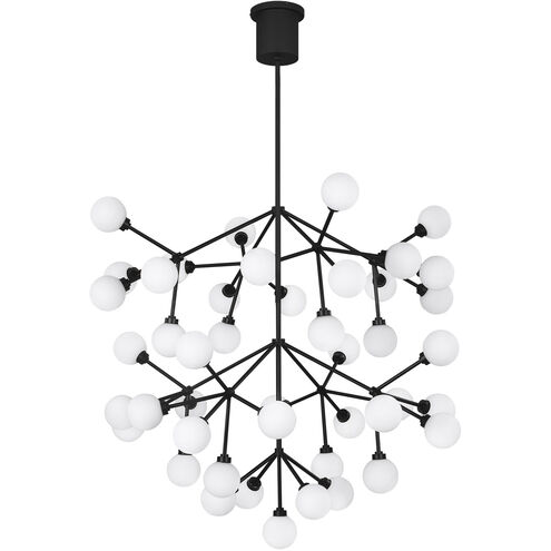 Sean Lavin Mara Grande LED 32.6 inch Matte Black Chandelier Ceiling Light, Integrated LED