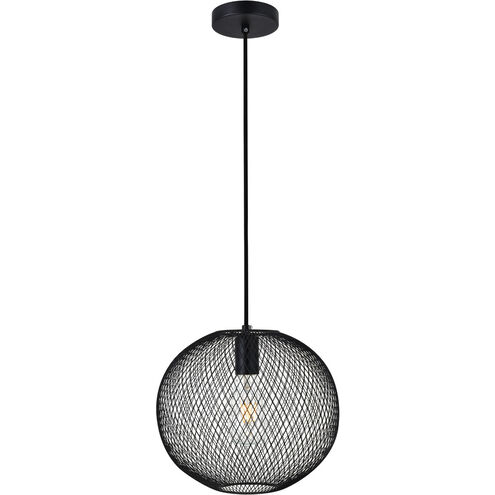 Marbletown 1 Light 11 inch Black Pendant Ceiling Light