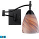 Maunalua Bay LED 10 inch Dark Rust Sconce Wall Light