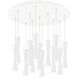 Robson LED 23.63 inch White Multi Pendant Ceiling Light