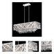 Benedetta 10 Light 36 inch Chrome Pendant Ceiling Light