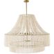 Hannie 8 Light 46 inch White Chandelier Ceiling Light, Large