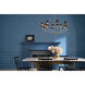 Adeena 8 Light 36.5 inch Classic Pewter Chandelier Ceiling Light