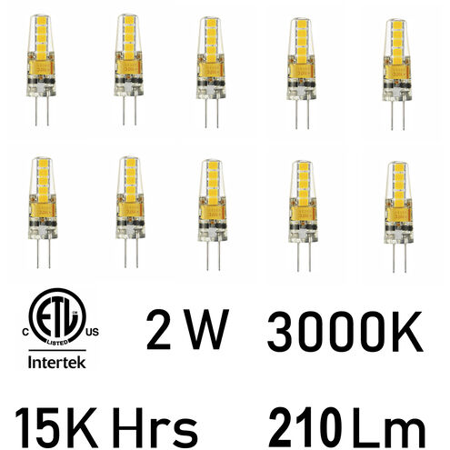 G4 LED G4 G4 2.00 watt 120 3000K LED Bulb