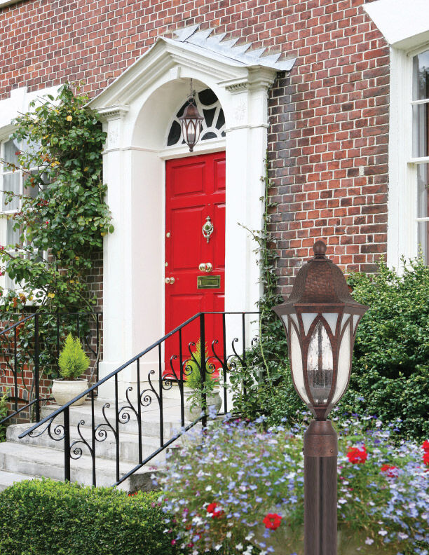 Berkshire 4 Light 11 inch Burnished Antique Copper Outdoor Hanging Lantern