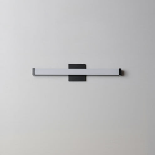 Spec LED 24 inch Black Bath Vanity Light Wall Light