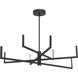 Articular LED 36 inch Coal Chandelier Ceiling Light