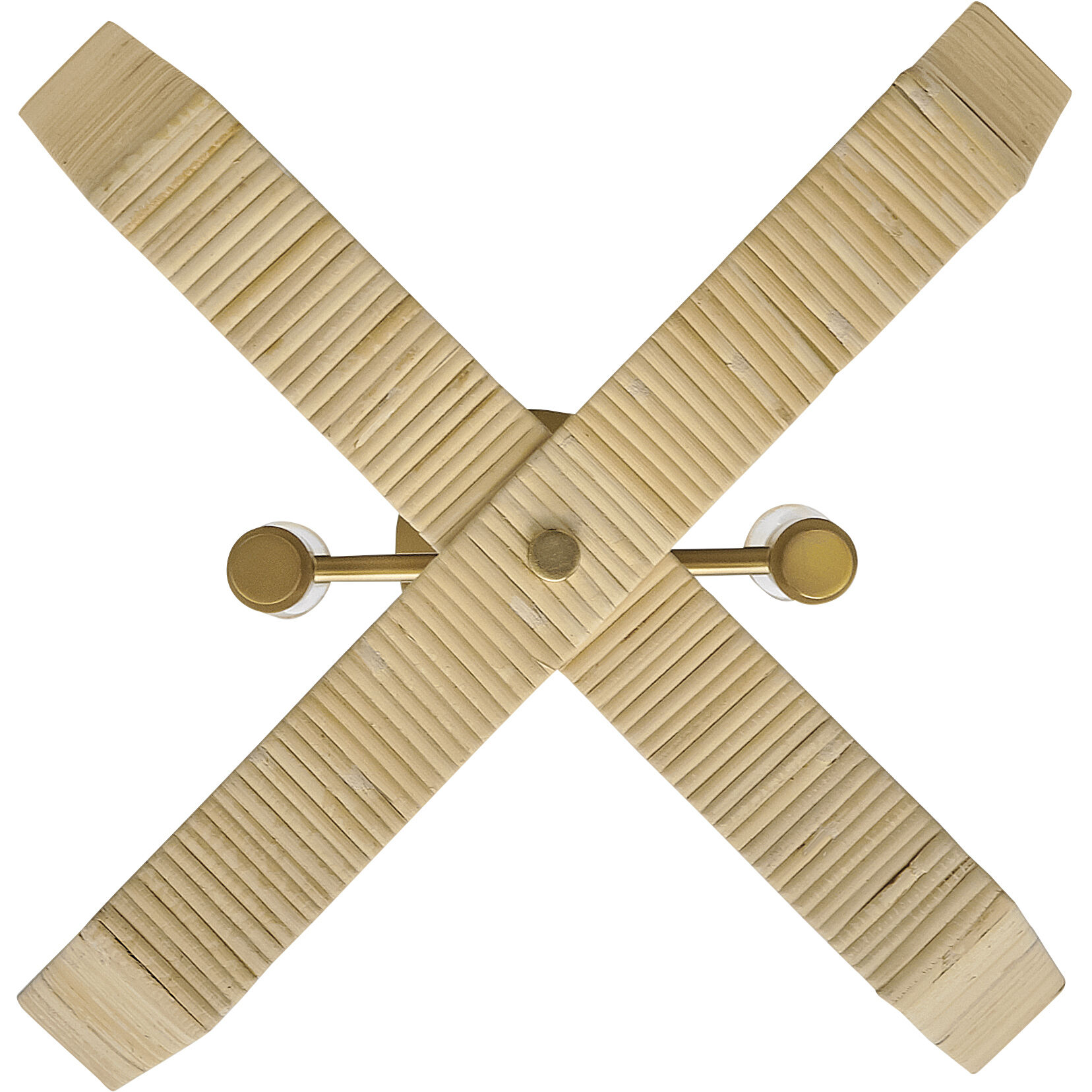 Sammi 2 Light 20 inch Lacquered Brass Pendant Ceiling Light