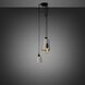 Hooked 3.0 LED 8.27 inch Stone / Smoked Bronze Pendant Ceiling Light, Mix