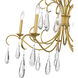 Amara 5 Light 38 inch Gilded Gold Chandelier Ceiling Light