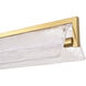 Mingle 2 Light 42 inch Satin Brass Linear Pendant Ceiling Light