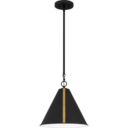 Hyde 1 Light 13 inch Matte Black Mini Pendant Ceiling Light