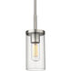 Winslett 1 Light 4.75 inch Pewter Pendant Ceiling Light, Damp