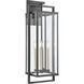Gladwyn 4 Light 30 inch Matte Black Outdoor Sconce