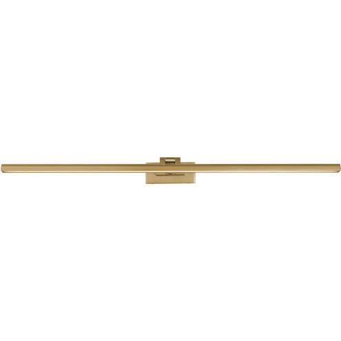 Reed 30.00 watt 42 inch Aged Brass Picture Light Wall Light, dweLED