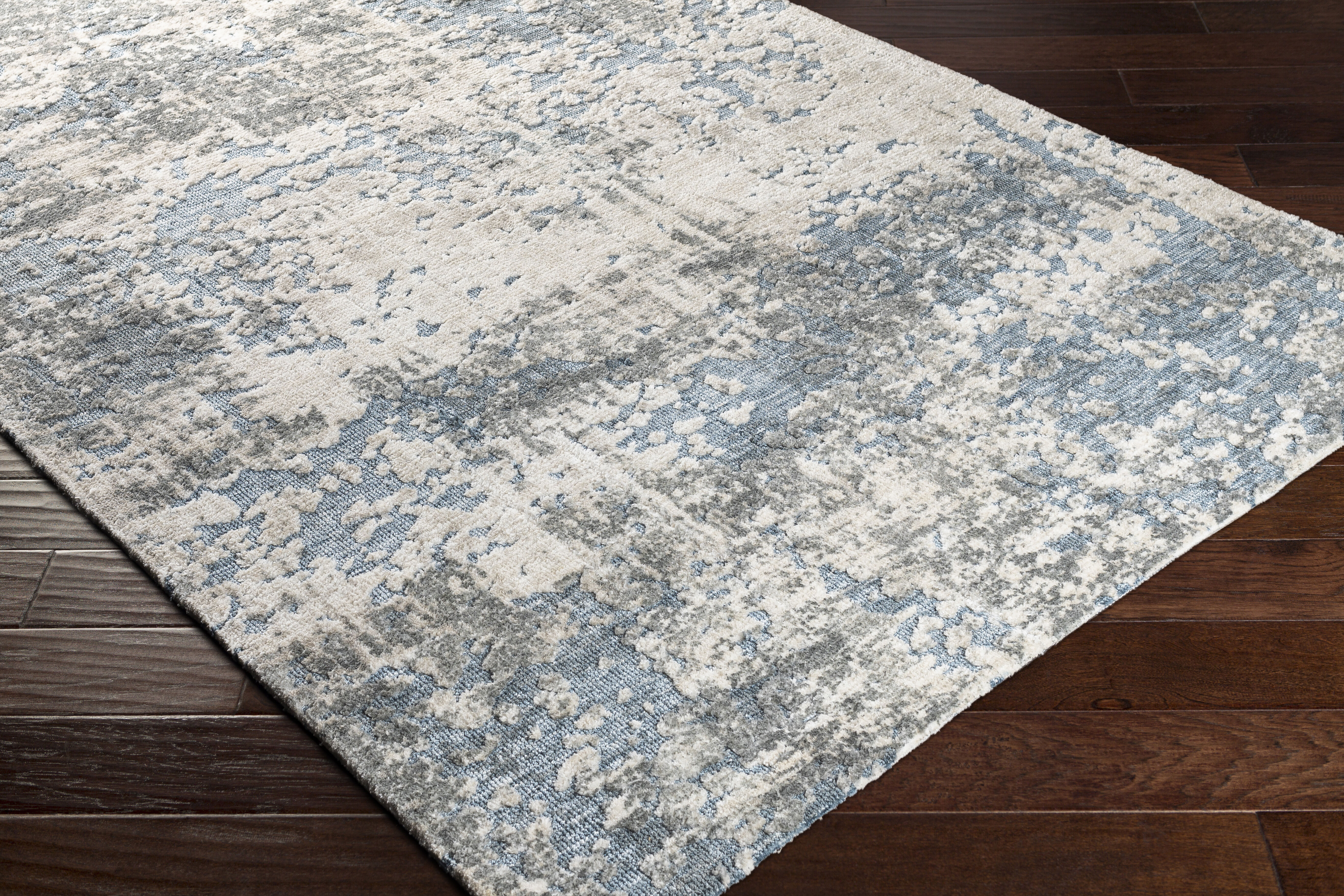 Talise 120 X 96 inch Charcoal Rug in 8 x 10, Rectangle