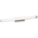 Mini Vogue LED 25.75 inch Brushed Nickel Bath Vanity & Wall Light in 3000K, 24in.