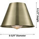 Ballston Smithfield LED 7 inch Matte Black Mini Pendant Ceiling Light in Black Textured, Ballston
