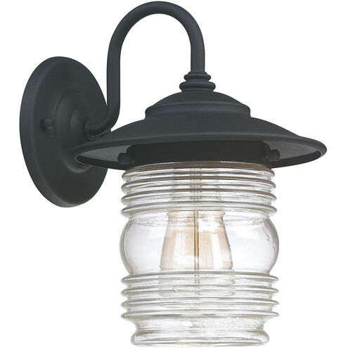 Creekside 1 Light 11 inch Black Outdoor Wall Lantern