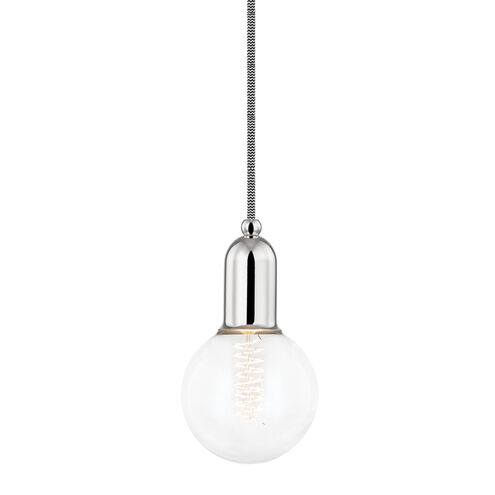 Bryce 1 Light 5 inch Polished Nickel Pendant Ceiling Light