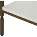 Bryson 40 X 12 inch Brushed Brass / White Seagrass Console Table