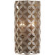 Maurelle 2 Light 8 inch Oxidized Gold Leaf Wall Sconce Wall Light