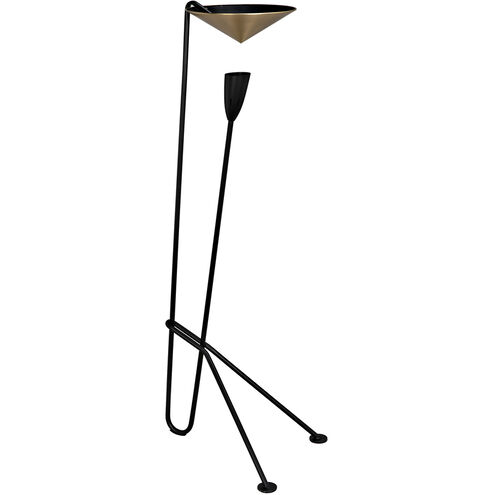 Jetset 71 inch 40.00 watt Matte Black Floor Lamp Portable Light