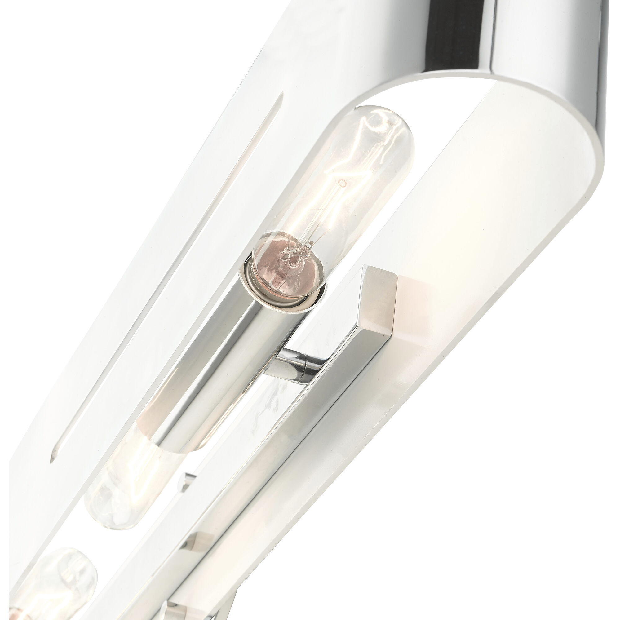 Ravena 4 Light 36 inch Polished Chrome ADA Vanity Sconce Wall Light