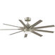 Odyn Custom Brushed Nickel Fan Motor, Blades Sold Separately