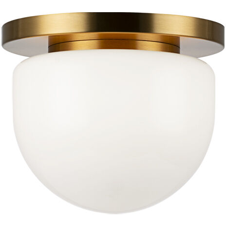 Pizzazz Wall Sconce Wall Light in Aged Gold Brass