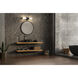 Warwick LED 18.5 inch Matte Black Bath Vanity Wall Light