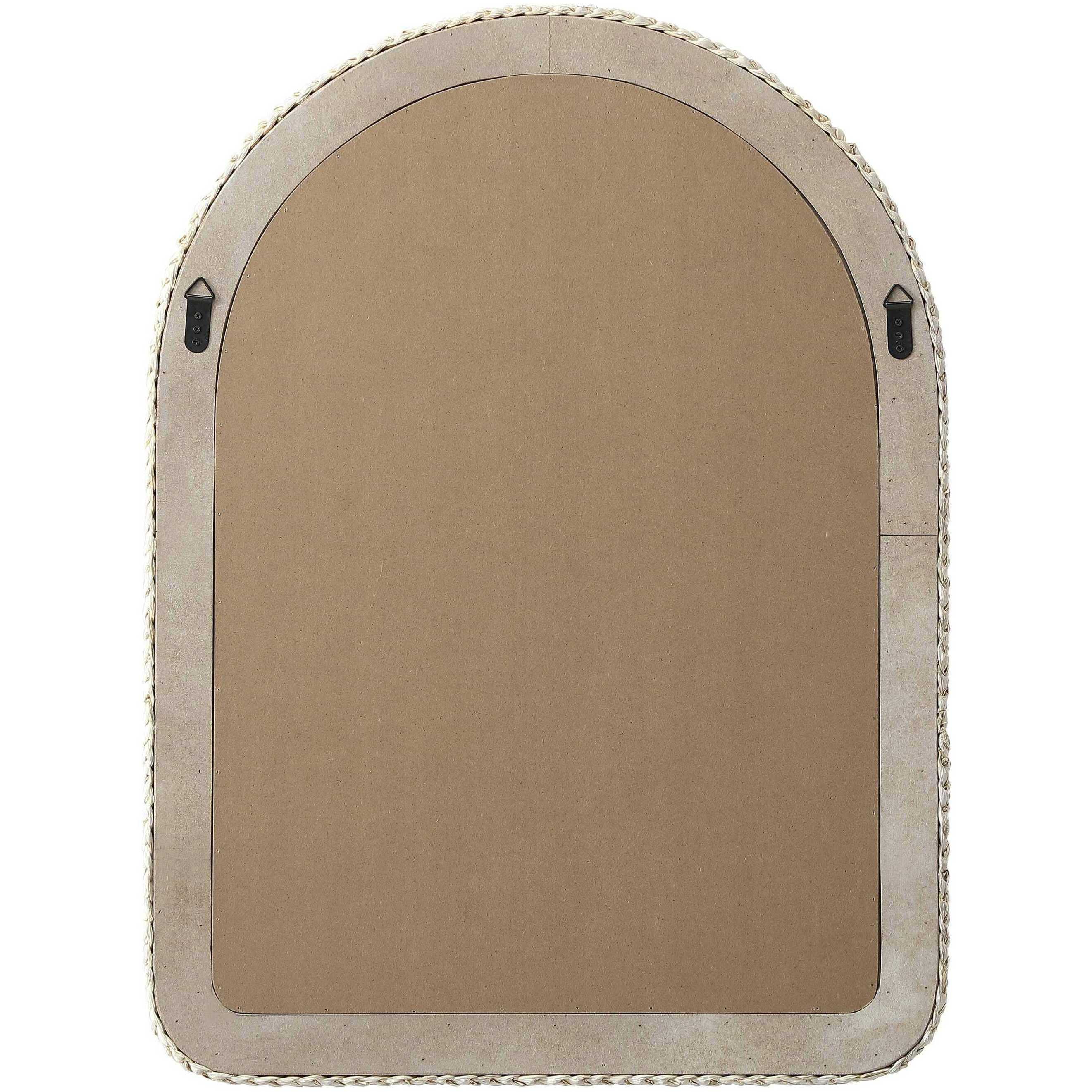 Marlowe 36 X 27 inch Linen White Mirror