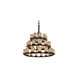 Limoges 36 Light 42 inch Dark Bronze Chandelier Ceiling Light in Bamboo, 25200 Lm LED
