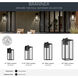 Branner 1 Light 14 inch Textured Black Outdoor Wall Light
