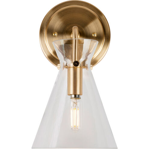Beaker 1 Light 6 inch Soft Gold Wall Sconce Wall Light