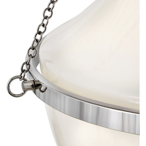 Collins 1 Light 20 inch Polished Nickel Pendant Ceiling Light, Large
