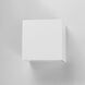 Blok LED 4.75 inch White Outdoor Wall Mount