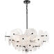 Carousel 4 Light Ebony Chandelier Ceiling Light